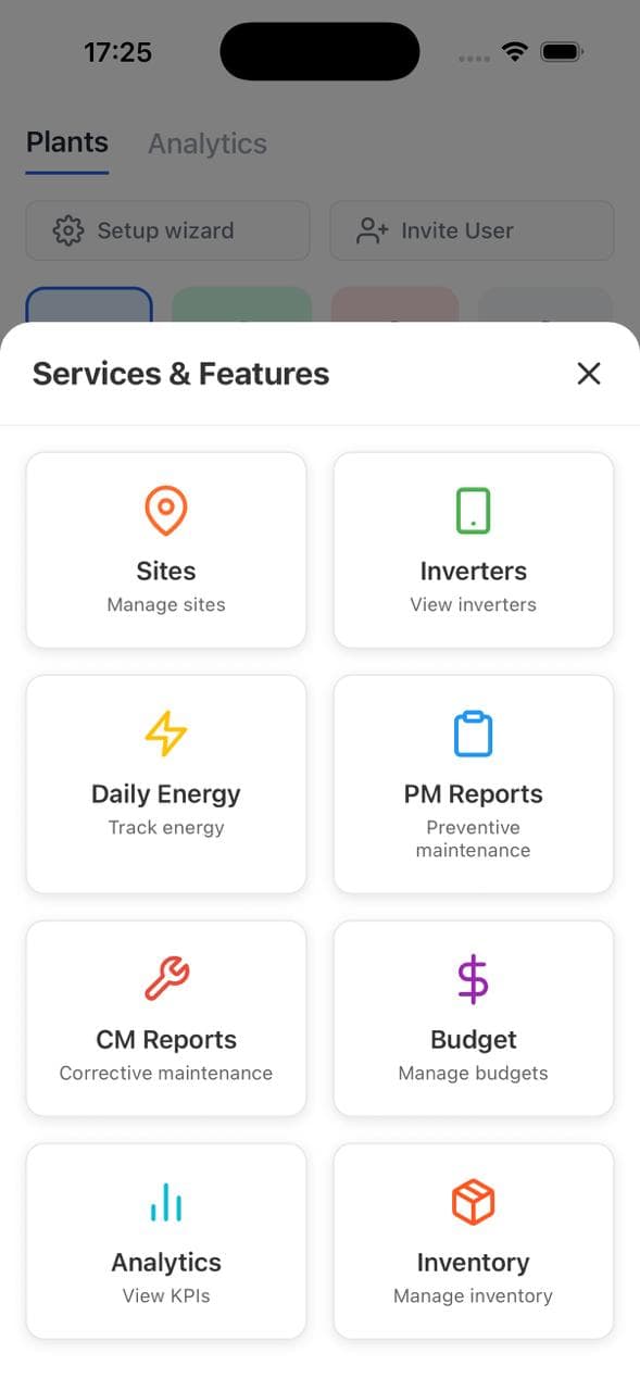 Efika — Operations & Solar Monitoring System gallery image 3