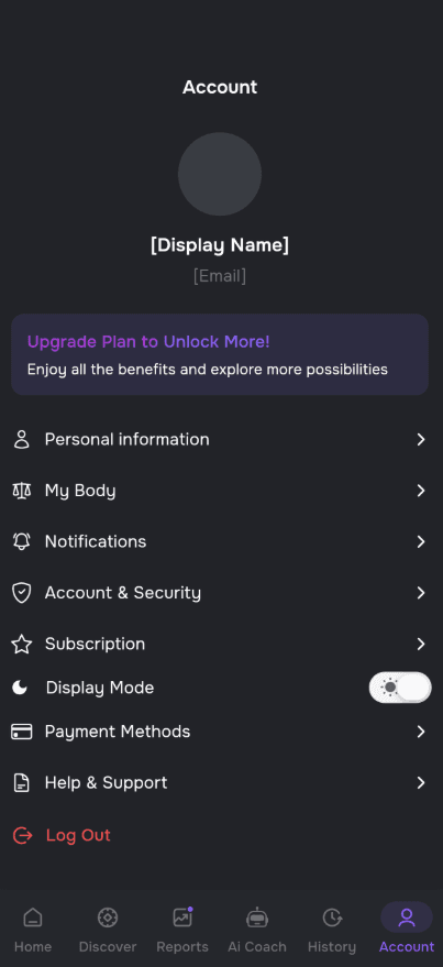 Workout — Fitness & Training Mobile App gallery image 3